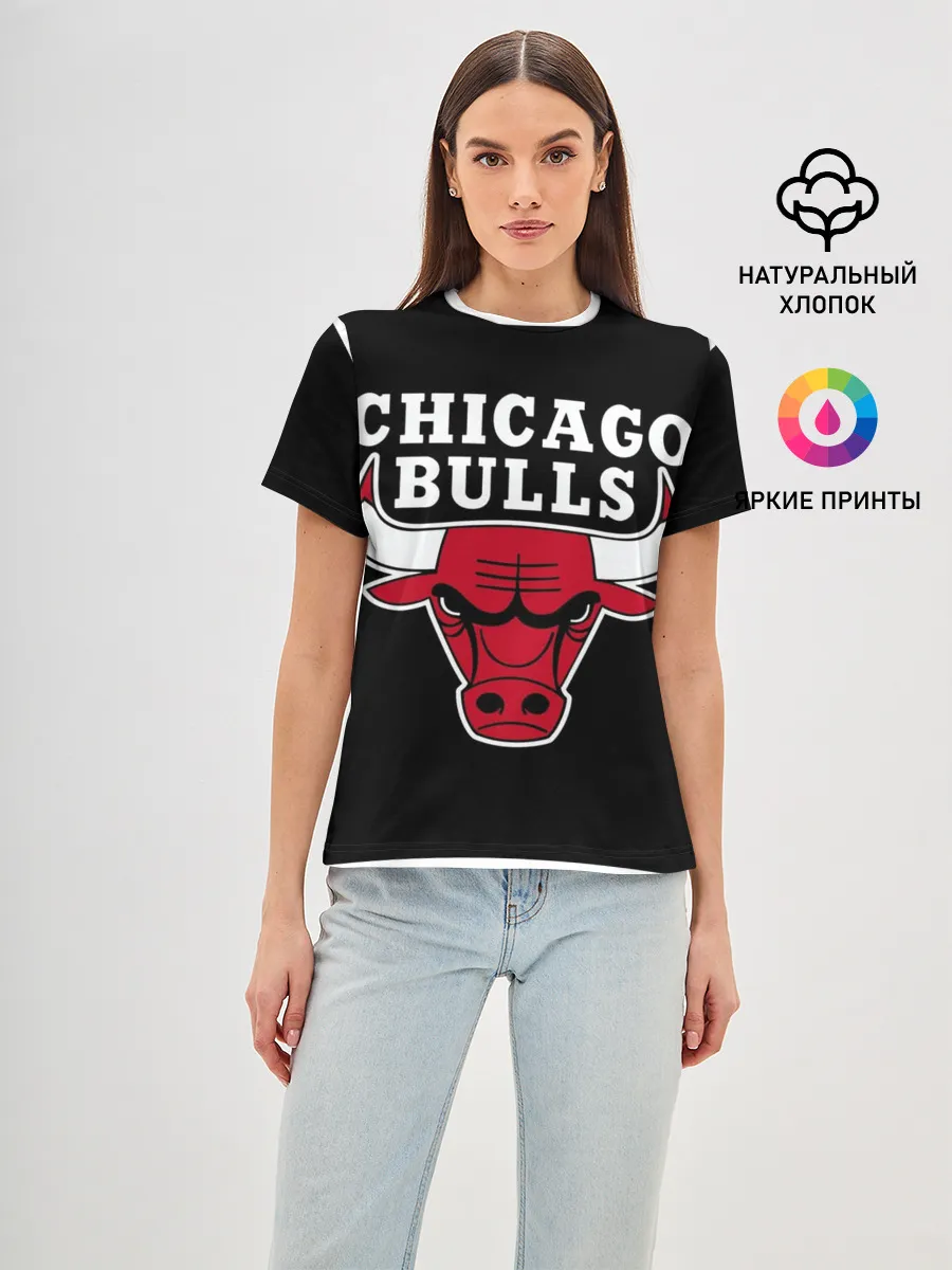 Женская базовая футболка / B.C. Chicago Bulls