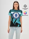 Женская базовая футболка / Chelsea Челси