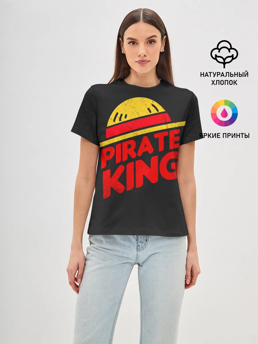 Женская базовая футболка / One Piece Pirate King