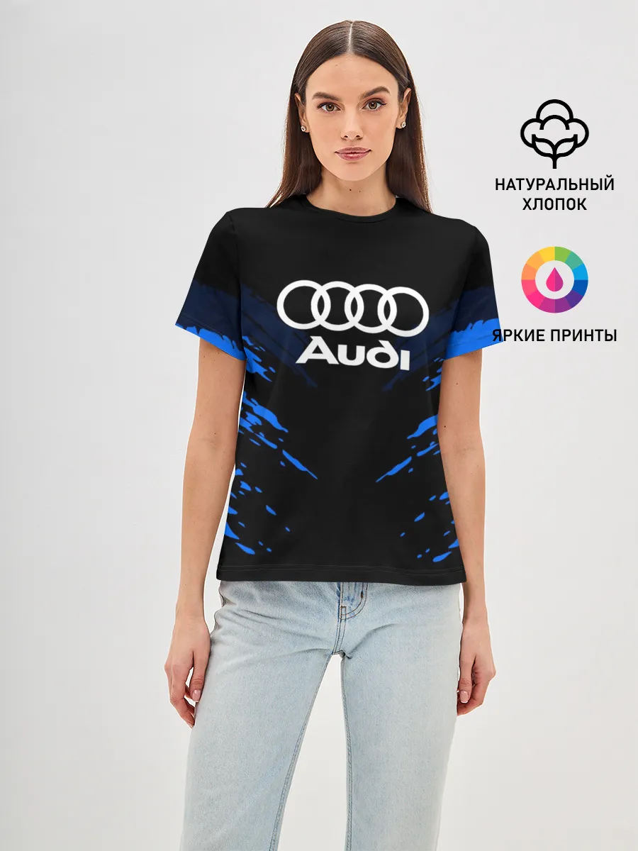 Женская базовая футболка / AUDI SPORT COLLECTION