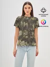 Женская базовая футболка / Камуфляж Prym1 Woodlands Camo