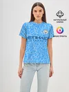 Женская базовая футболка / Manchester City 20/21 Home Kit