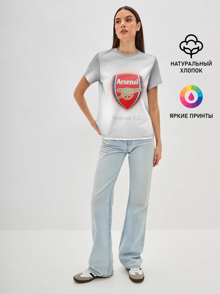 Женская базовая футболка / F.C. Arsenal