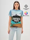 Женская базовая футболка / Fortnite Forever