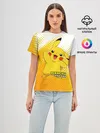 Женская базовая футболка / Pikachu Pika Pika