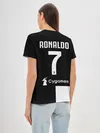 Женская базовая футболка / Ronaldo Juventus Home 19/20