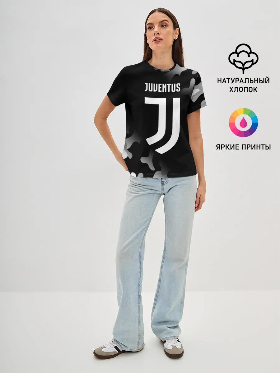 Женская базовая футболка / JUVENTUS / ЮВЕНТУС