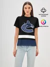 Женская базовая футболка / Vancouver Canucks