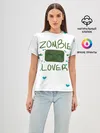 Женская базовая футболка / Zombie Lover