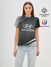 Женская базовая футболка / HYUNDAI SPORT