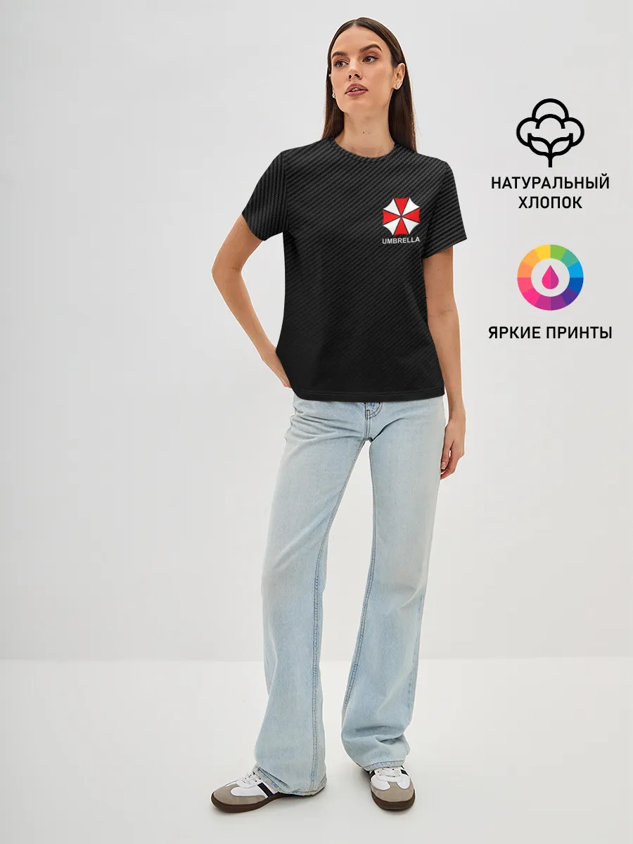 Женская базовая футболка / UMBRELLA CORP | АМБРЕЛЛА КОРП