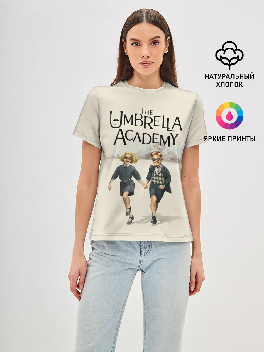 Женская базовая футболка / The umbrella academy