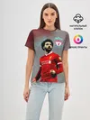 Женская базовая футболка / Mohamed Salah