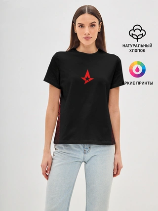 Женская базовая футболка / Astralis uniform 2019