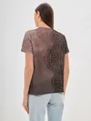 Женская базовая футболка / Lace, Pattern