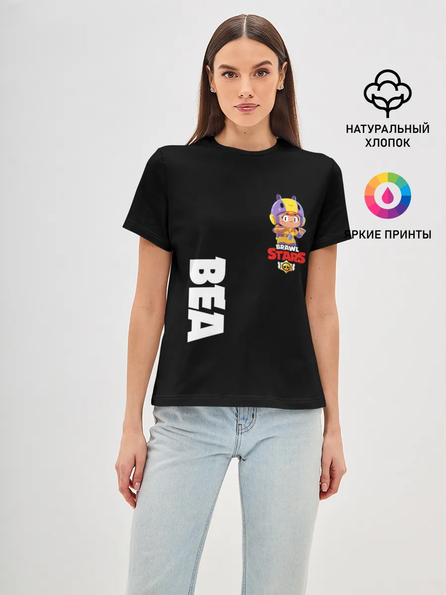 Женская базовая футболка / BRAWL STARS BEA.