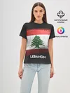 Женская базовая футболка / LEBANON(Ливан)