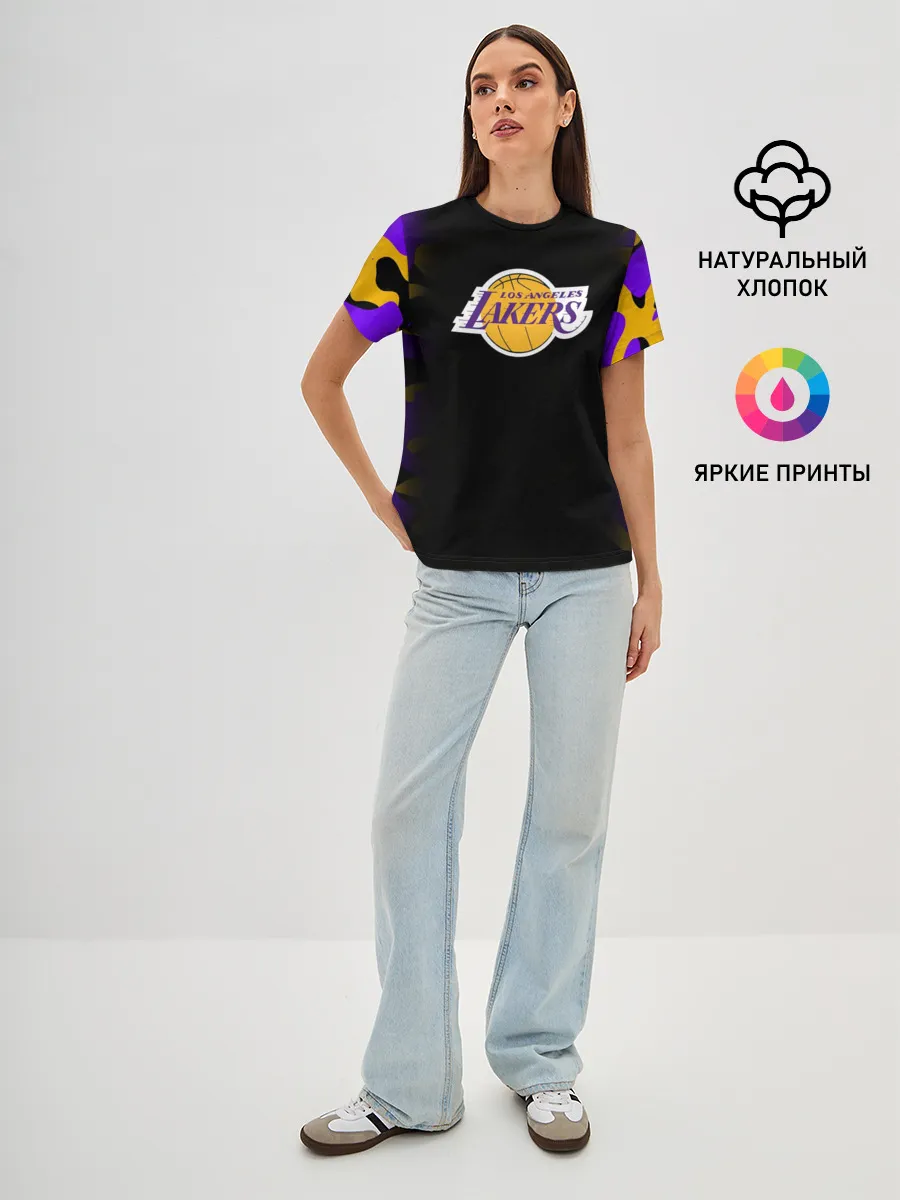 Женская базовая футболка / LA LAKERS