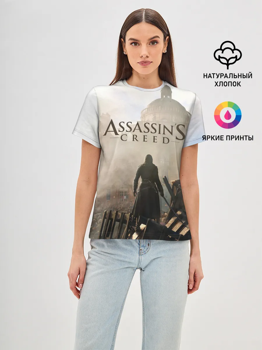 Женская базовая футболка / ASSASSINS CREED, игра