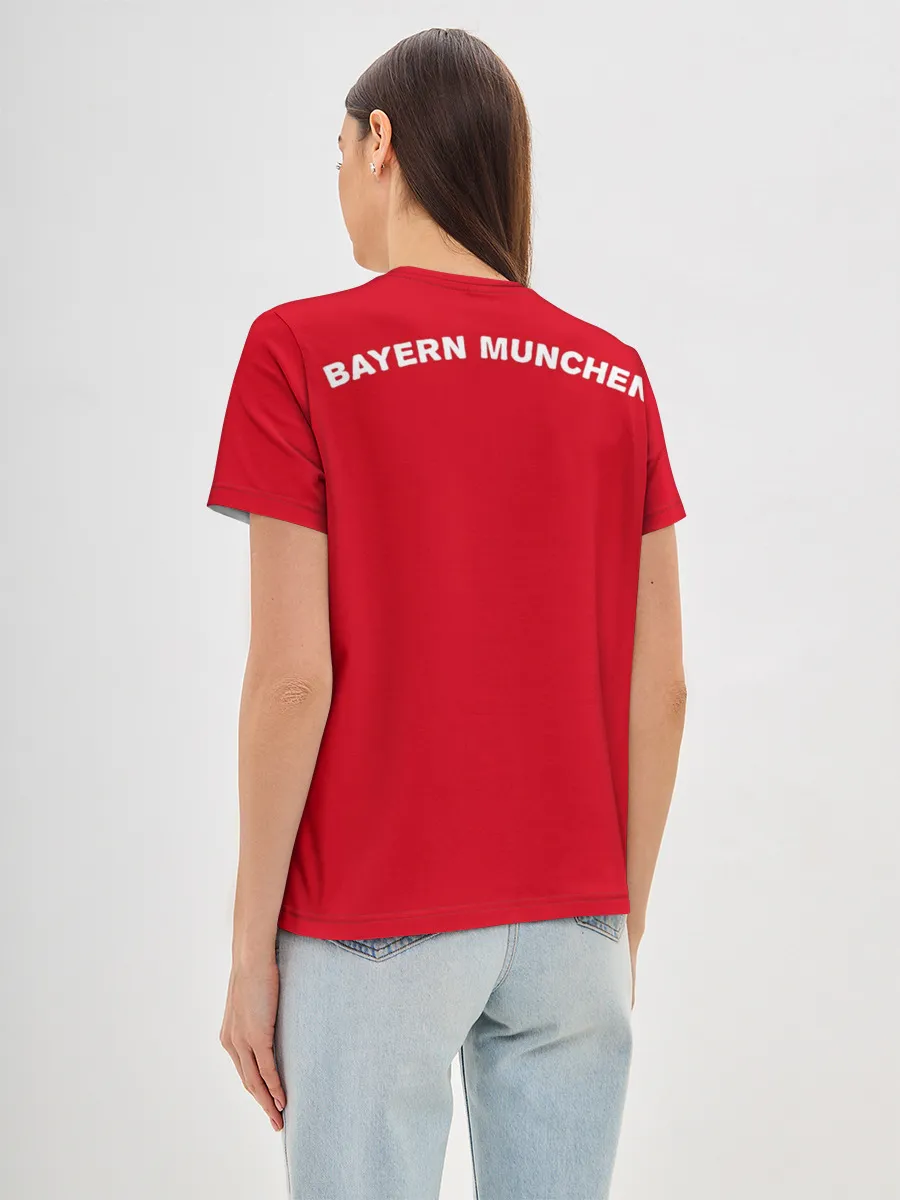 Женская базовая футболка / Bayern home 19-20