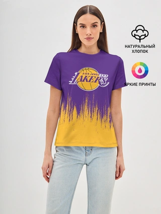 Женская базовая футболка / LA LAKERS