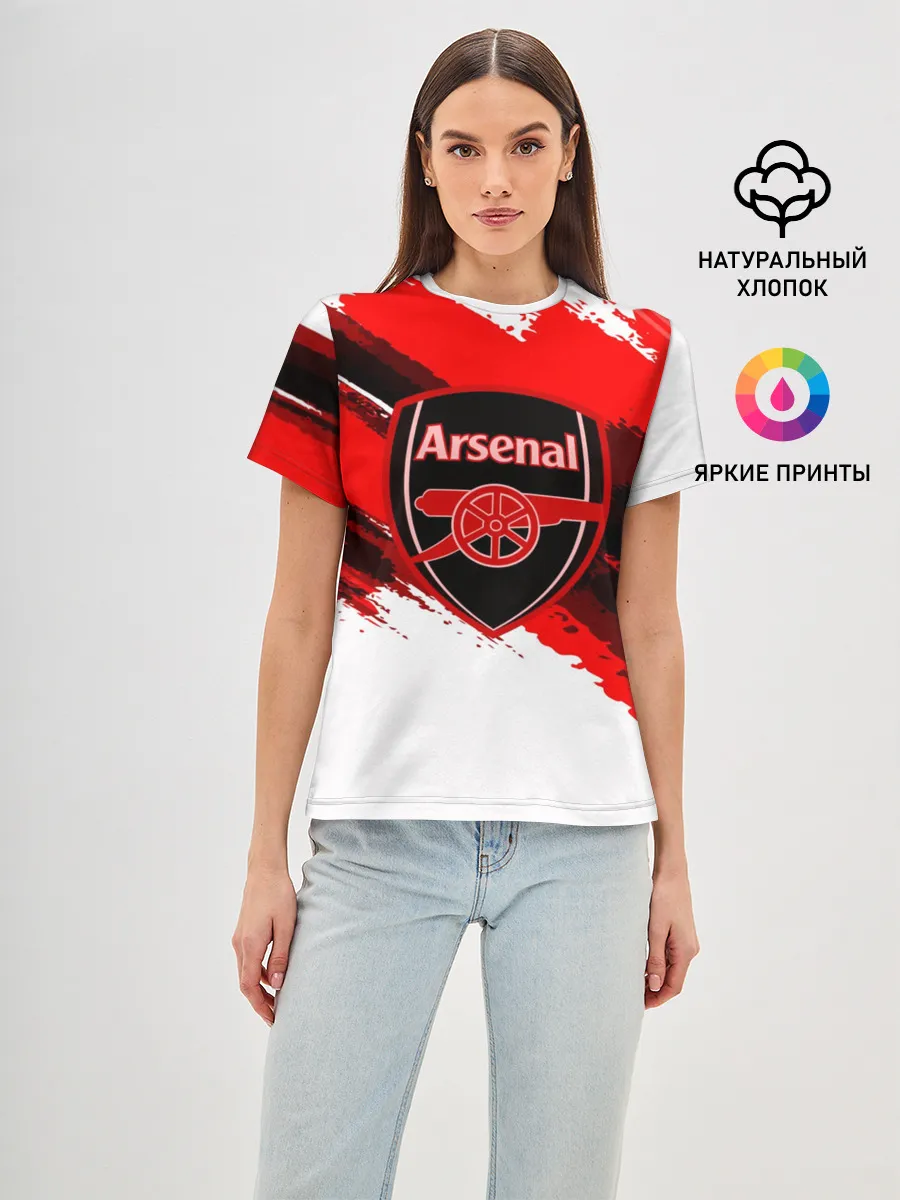 Женская базовая футболка / ARSENAL SPORT STYLE