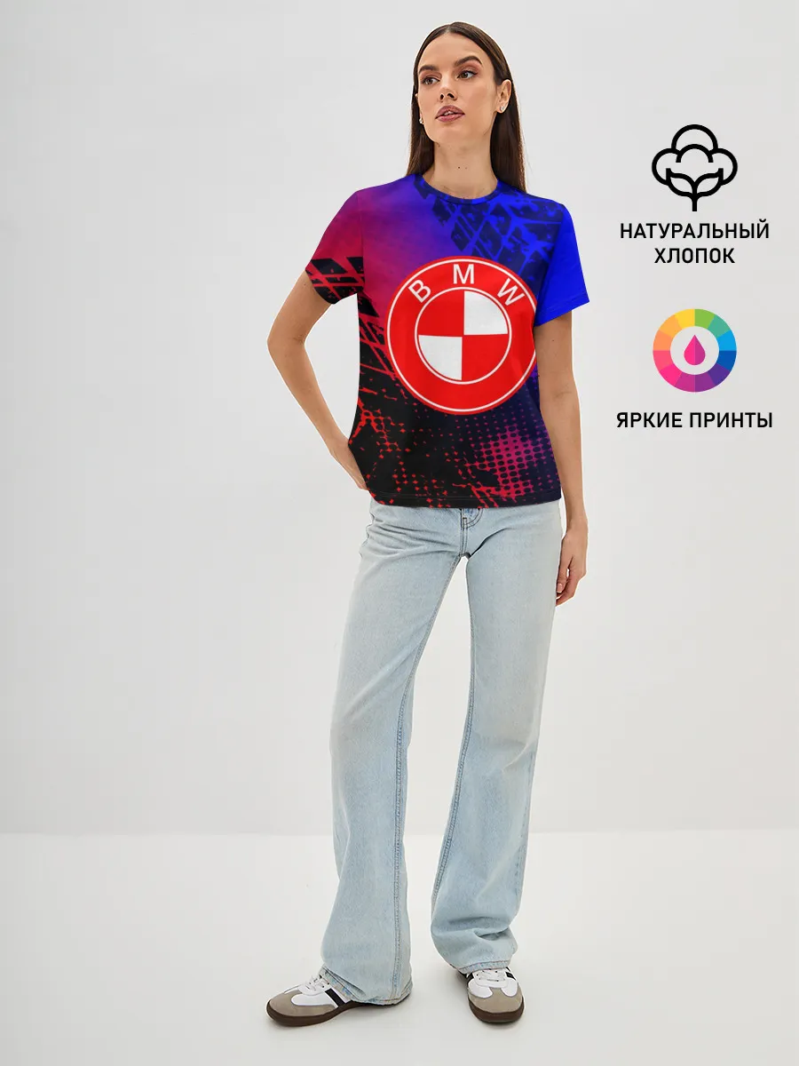 Женская базовая футболка / BMW uniform collection