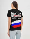 Женская базовая футболка / Boxing from Russia