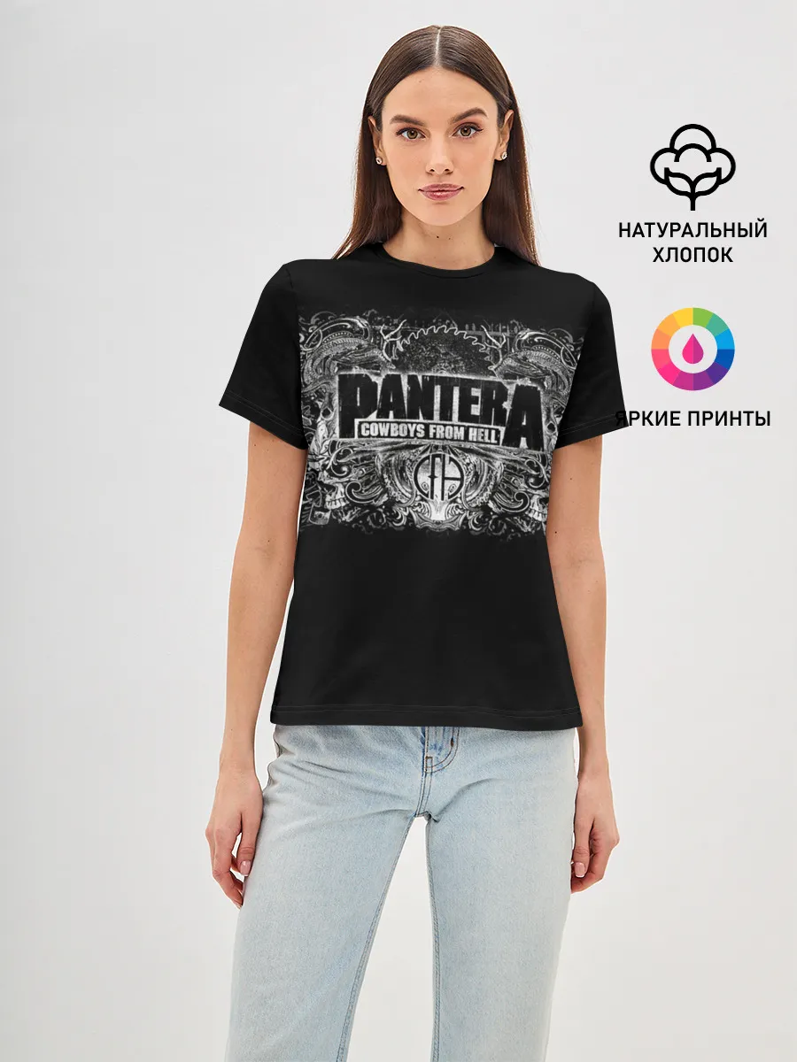 Женская базовая футболка / PANTERA.