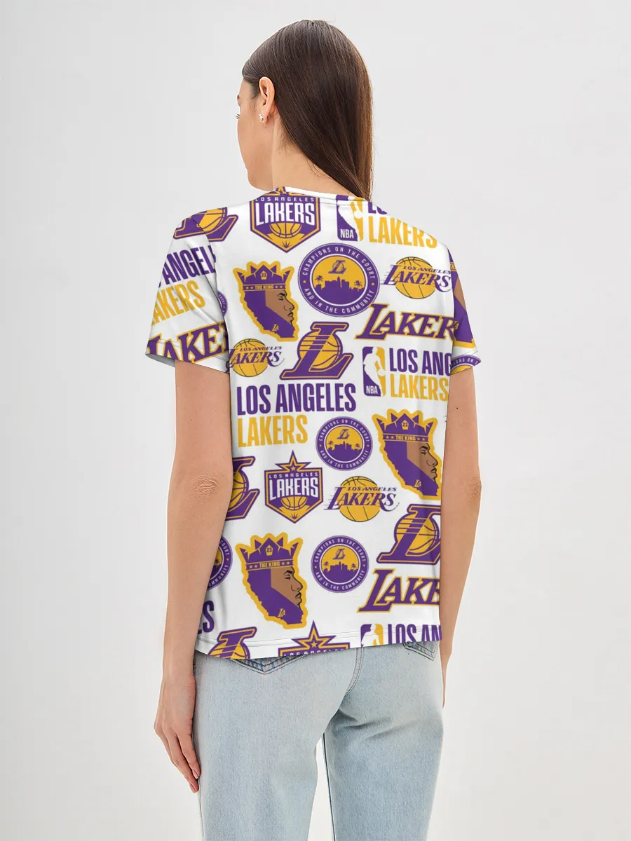 Женская базовая футболка / LAKERS LOGO