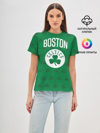 Женская базовая футболка / Boston Celtics