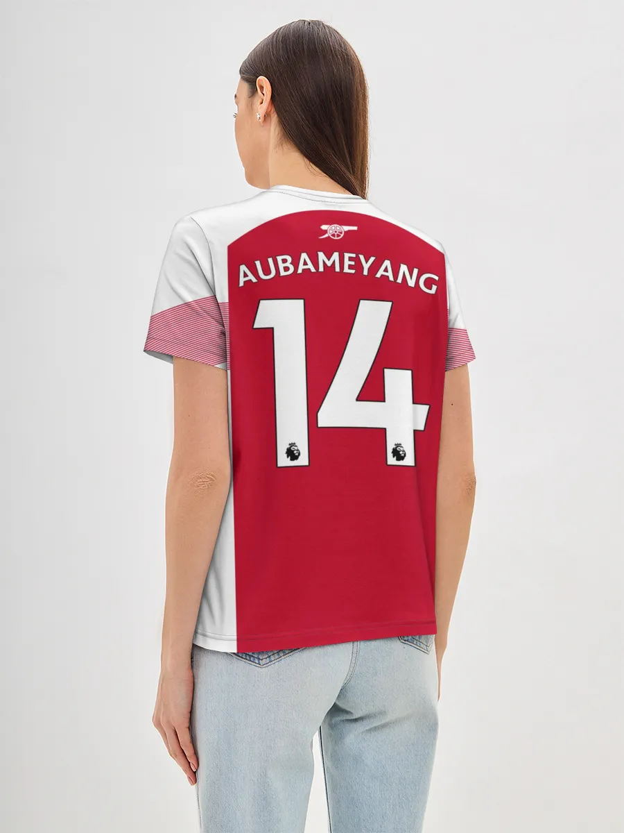 Женская базовая футболка / Aubameyang home 18-19