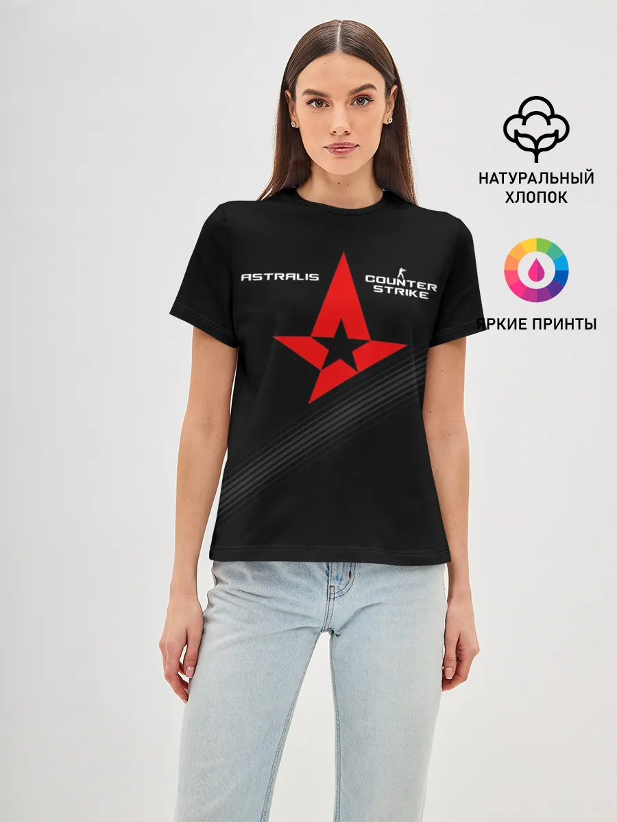 Женская базовая футболка / ASTRALIS CS:GO