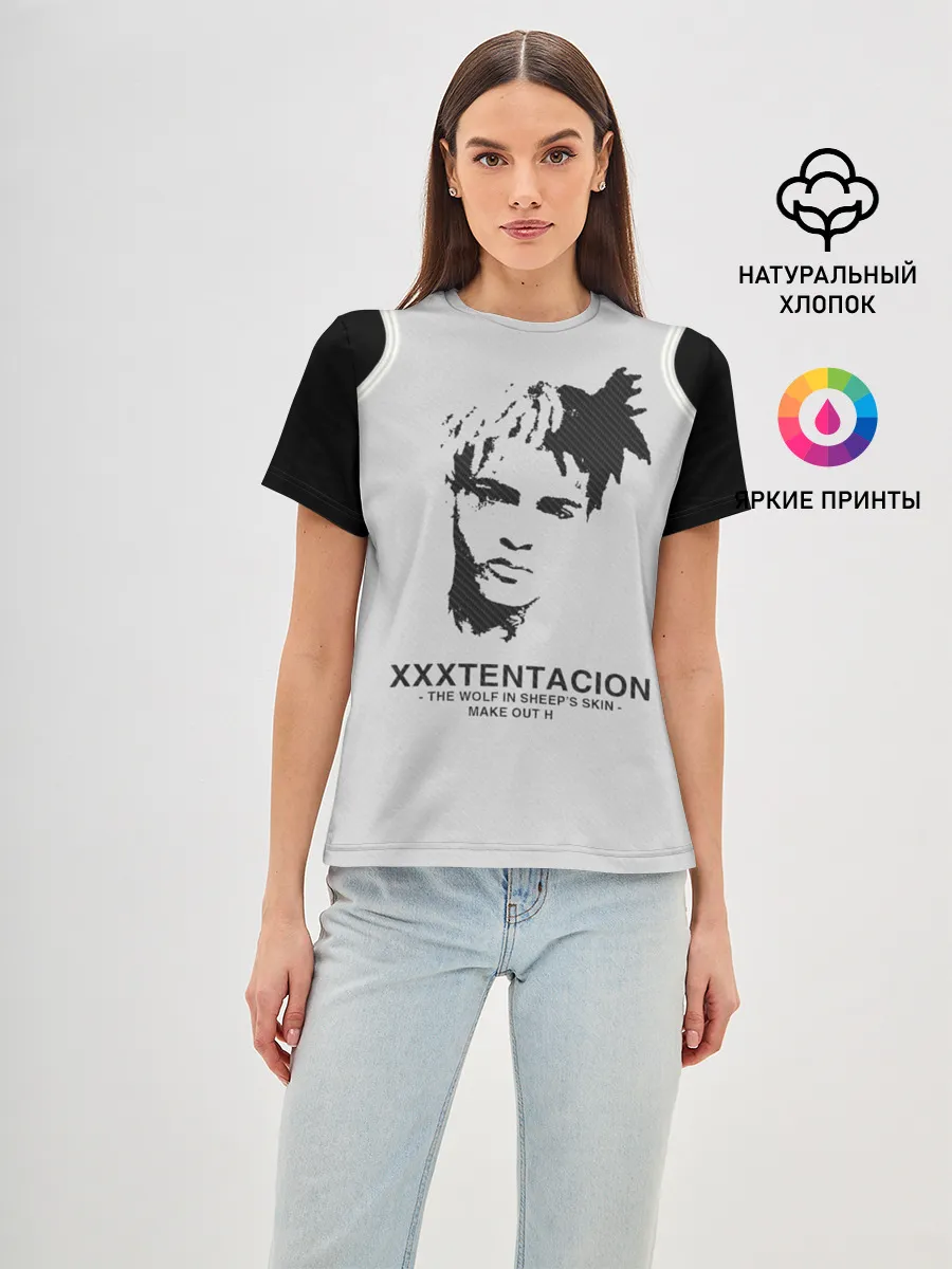 Женская базовая футболка / XXXTENTACION.