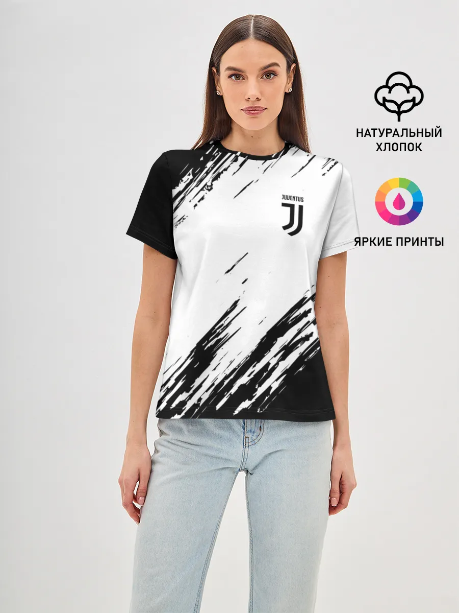 Женская базовая футболка / JUVENTUS / ЮВЕНТУС