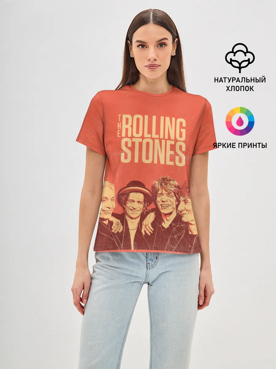 Женская базовая футболка / The Rolling Stones