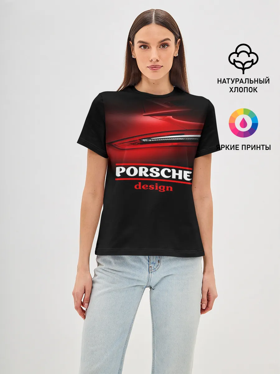 Женская базовая футболка / Porsche design