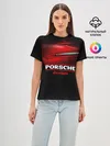 Женская базовая футболка / Porsche design