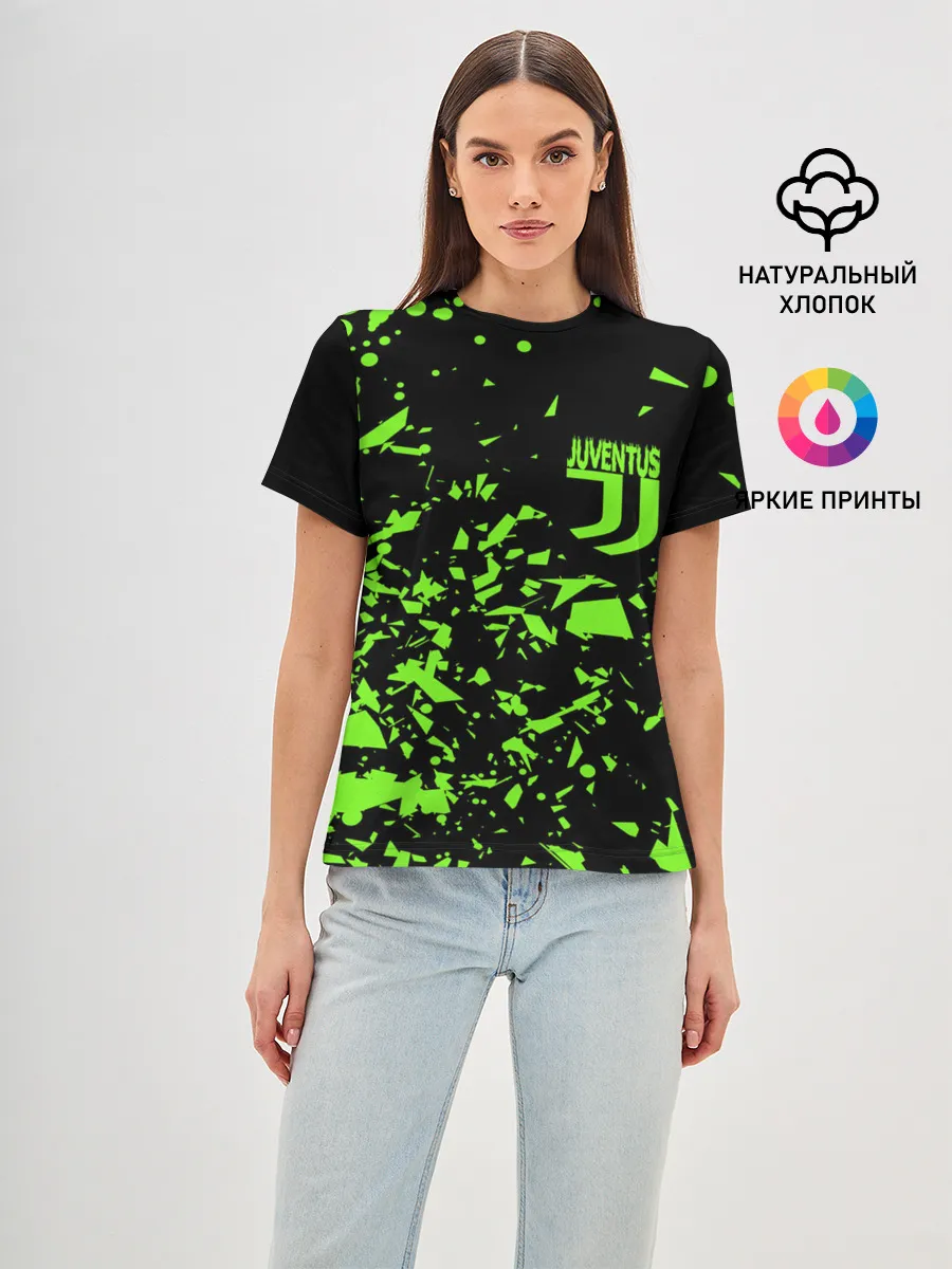 Женская базовая футболка / JUVENTUS