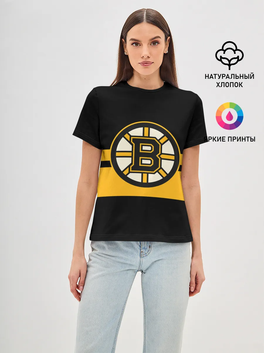 Женская базовая футболка / BOSTON BRUINS NHL