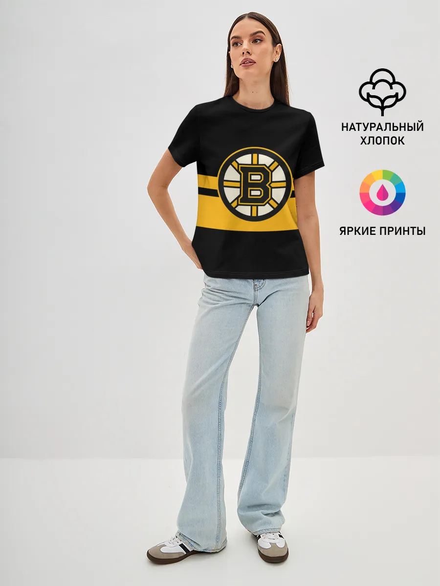 Женская базовая футболка / BOSTON BRUINS NHL