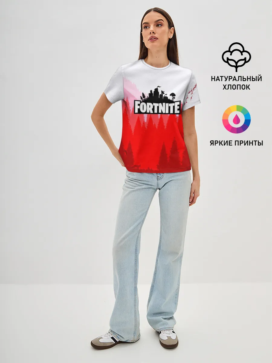 Женская базовая футболка / FORTNITE