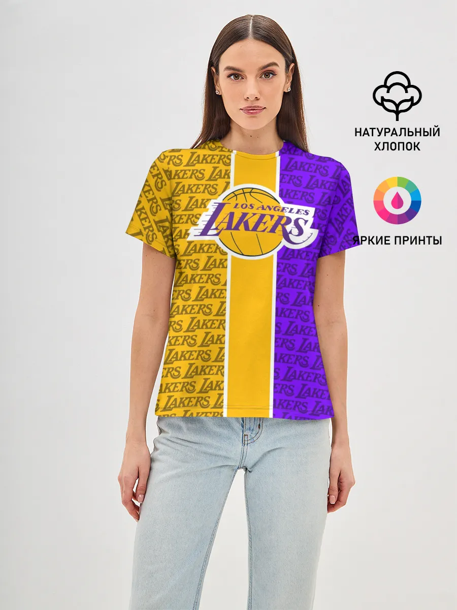 Женская базовая футболка / LA LAKERS