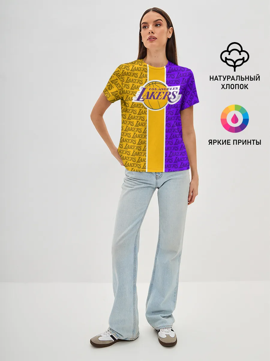 Женская базовая футболка / LA LAKERS