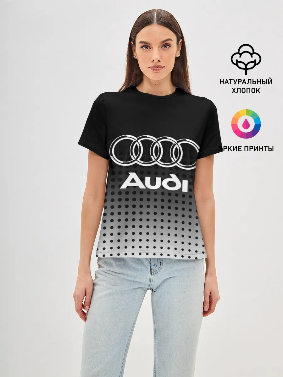 Женская базовая футболка / Audi