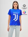 Женская базовая футболка / Juventus space collection