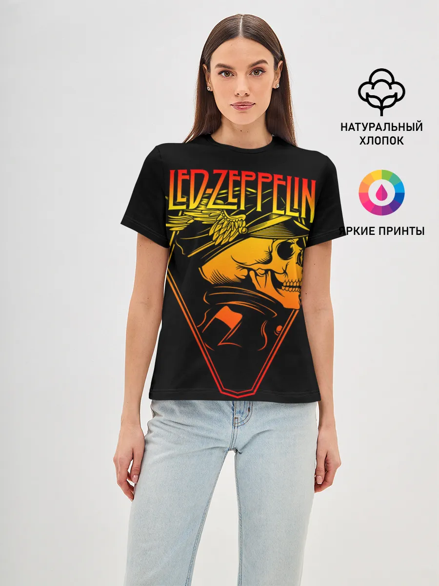 Женская базовая футболка / Led Zeppelin