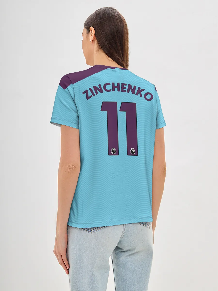 Женская базовая футболка / Zinchenko home 19-20