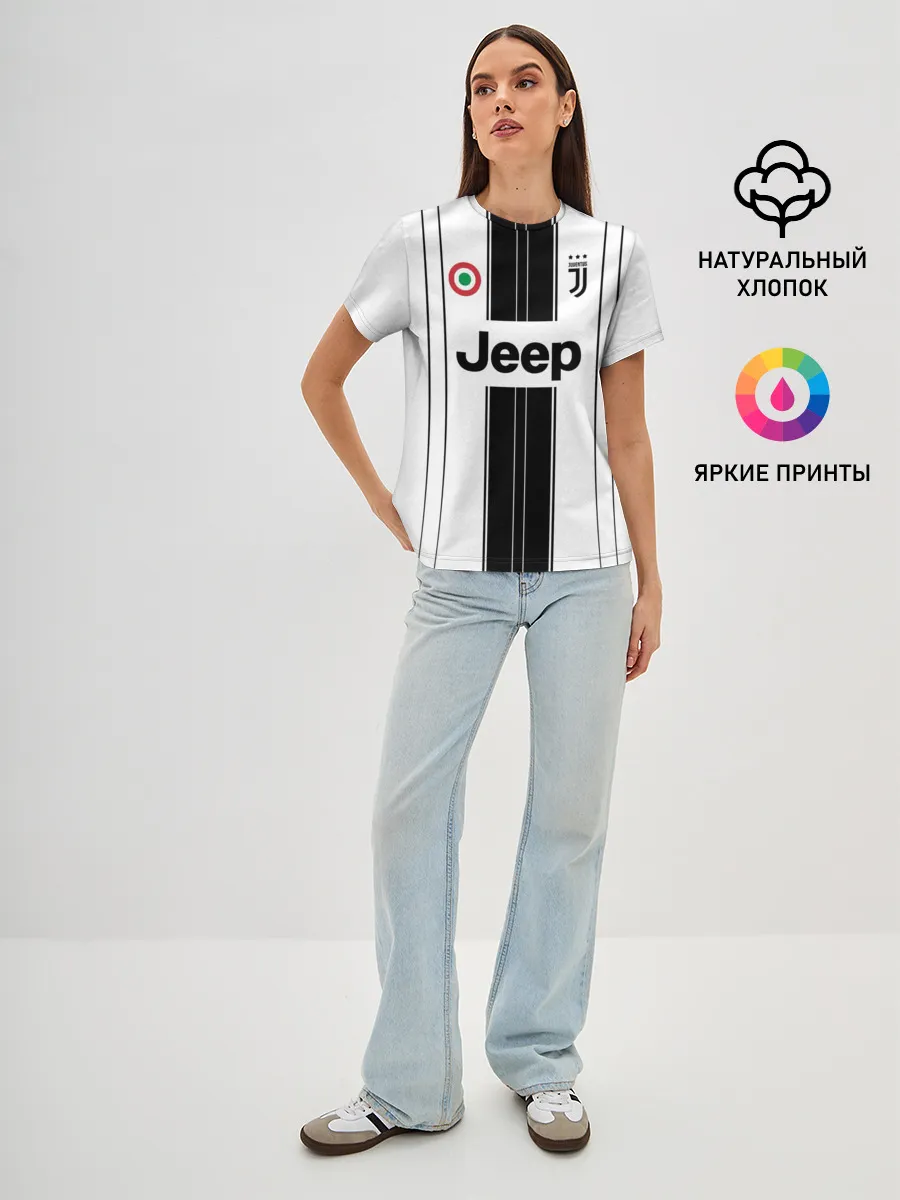 Женская базовая футболка / JUVENTUS.