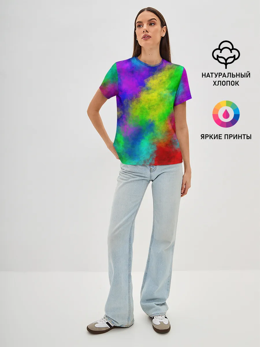 Женская базовая футболка / Multicolored